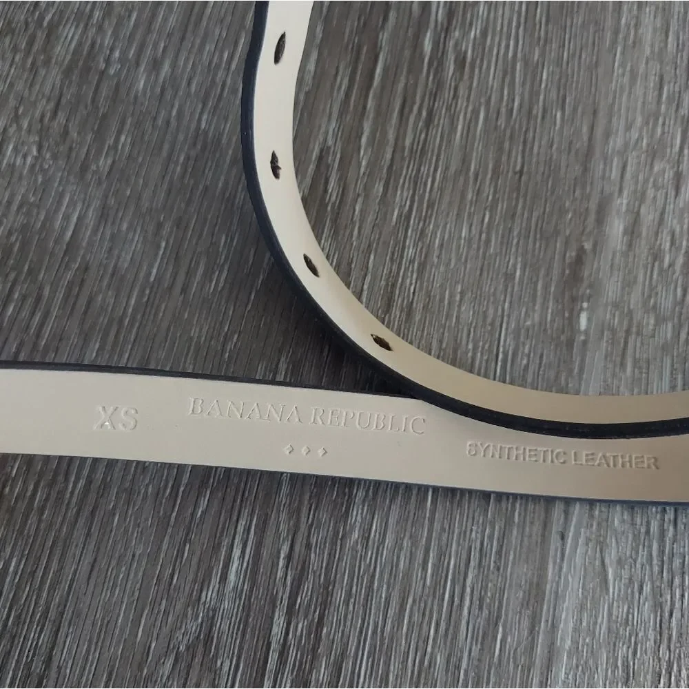 Banana Republic Factory Skinny Faux Lizard Belt XS